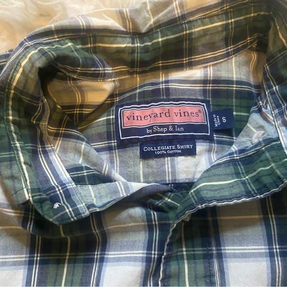 Vineyard Vines plaid button down - Picture 2 of 2